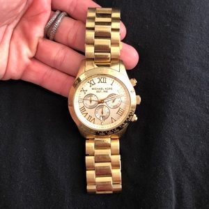 Michael Kors gold watch